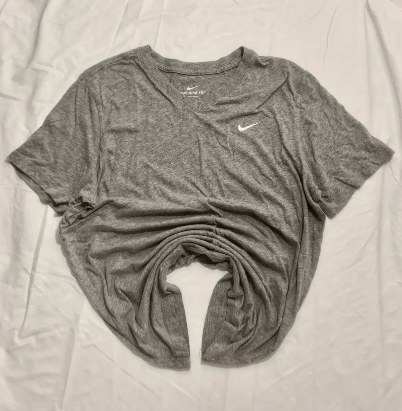 Camiseta Nike Original Gris Retro Talla M